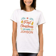 FÖRSTA CHRISTMAS SOM MRS. JOHSON CUSTOMIZE NAMN