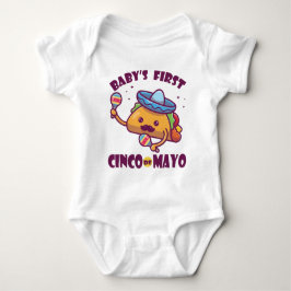 Första Cinco De Mayo - Baby First Cinco de Mayo T Shirt