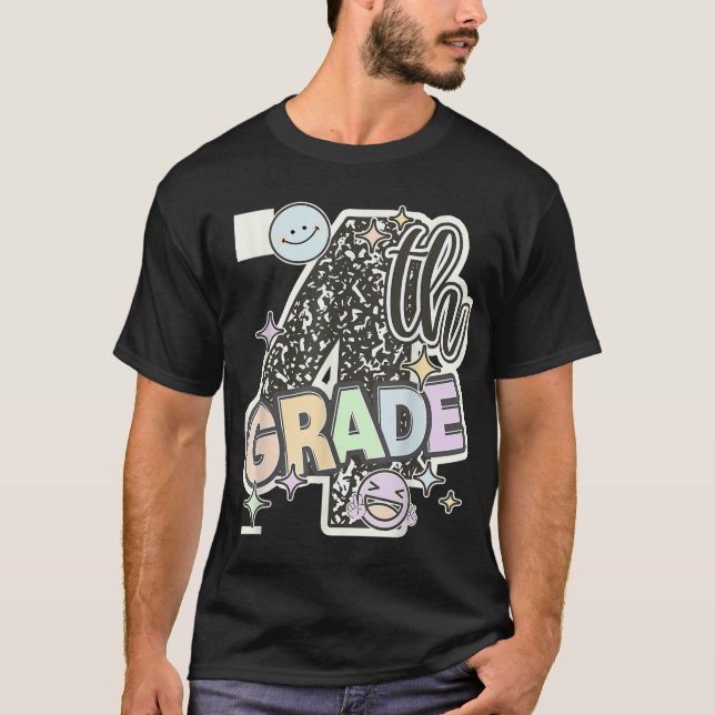 Första dagen av fjärde Klass-sammanställningen - b T Shirt (Framsida)
