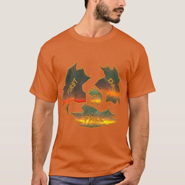 FÖRSTA DAGEN AV HÖSTEN T SHIRT (Framsida)