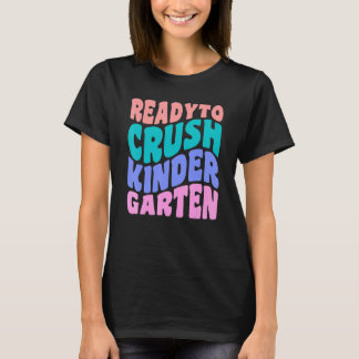 Första dagen av Kindergarten-Redot för att krossa T Shirt
