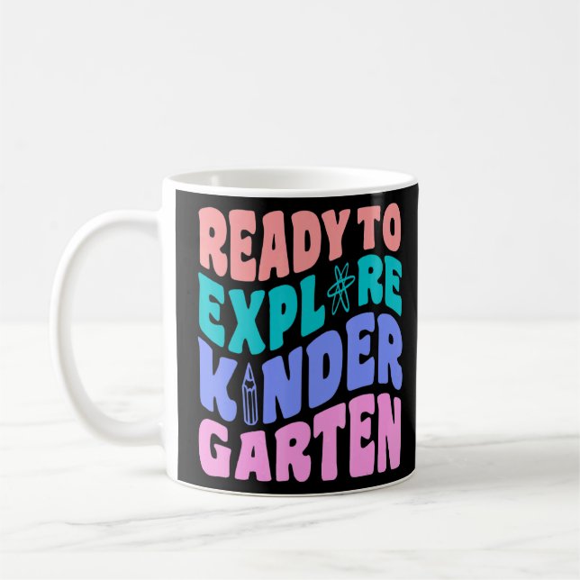 Första dagen av Kindergarten-Redot för att utforsk Kaffemugg (Vänster)