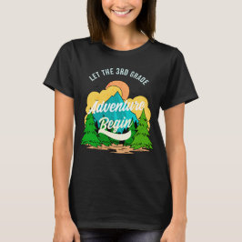 Första dagen av lärarkänningen i skolan 3:e Klass T Shirt