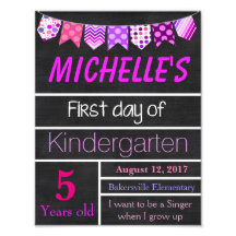 Första dagen av skolsignalen, Chalkboard-signalen,