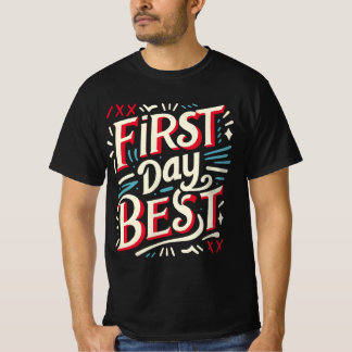 Första dagen Best Back to school Classroom Stil T Shirt