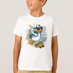 Första dagen flygande högt – Cool anka tillbaka t Shirt