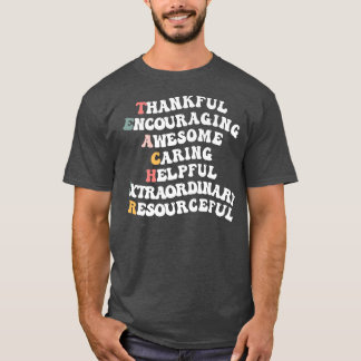 Första dagen för Back to school-lärarexamen i skol T Shirt