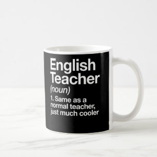 Första dagen för engelska Lärarskolan Kaffemugg
