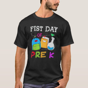 Första dagen för förskolelärare tillbaka till skol t shirt