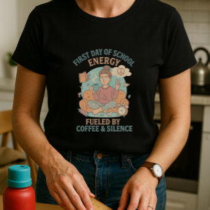 Första dagen för skolenergi, Roligt Coffee Parent T Shirt