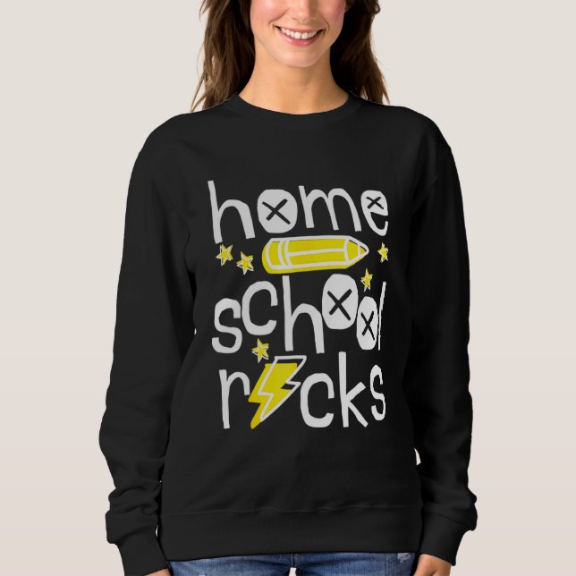Första dagen för Sten-läraren i hemskolan T Shirt (Framsida)