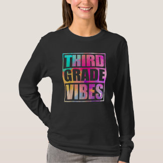 Första dagen för tredje Klass-ryggen i Klass T Shirt
