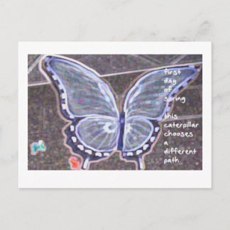 Första dagen för Vår-vykort Vykort