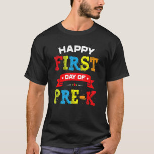 Första dagen före K-läraren Studenter Preschool Ba T Shirt
