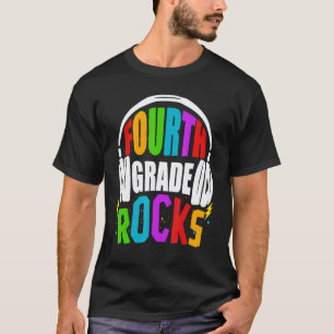 Första dagen i 4:e klass Rocks tillbaka till skola T Shirt