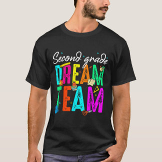 Första dagen i andra klass dröm laget tillbaka til t shirt
