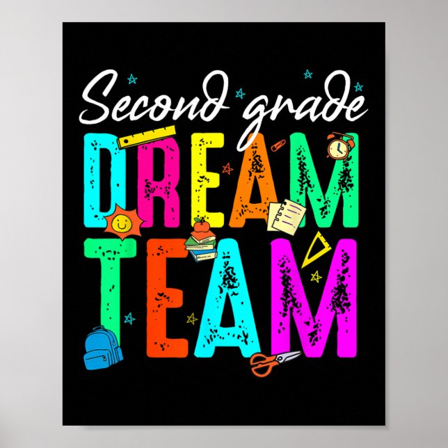 Första dagen i andra klass drömteam tillbaka till  poster (Framsidan)