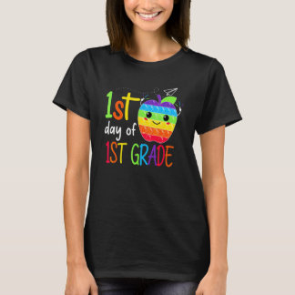 Första dagen i första klass lärar tjejer pojkar ti t shirt