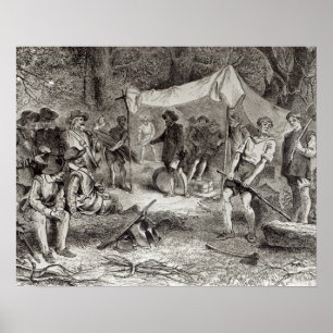 Första dagen i Jamestown Poster