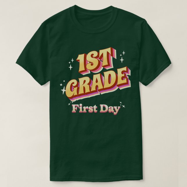 Första dagen i Klassen T Shirt (Design framsida)