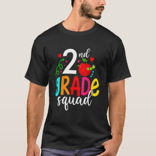 Första dagen i skola 2:a Klass-torget Back to scho T Shirt