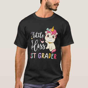 Första dagen i skola S för flickor, småbarn, 1:a G T Shirt