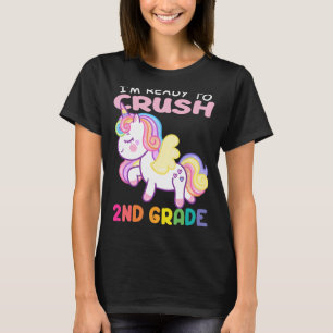 Första dagen i skolan är jag Redo att krossa andra T Shirt