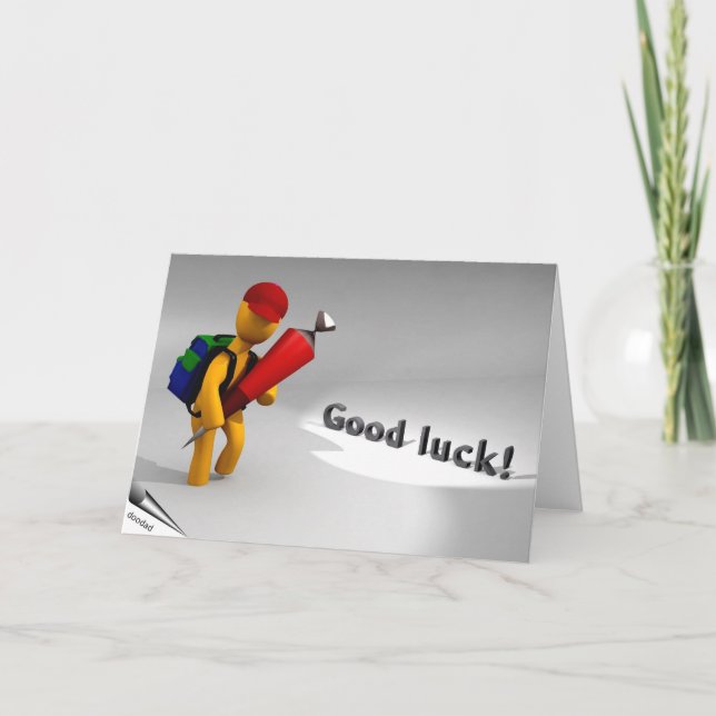 Första dagen i skolan kort (Framsida)