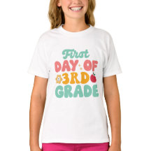Första dagen i tredje Klass-skolan T-Shirt