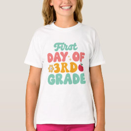 Första dagen i tredje Klass-skolan T-Shirt