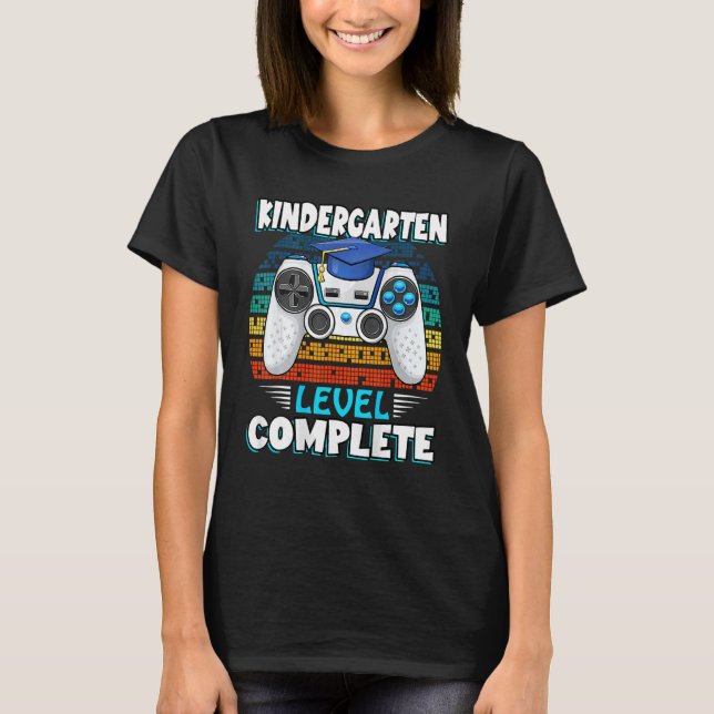 Första dagen Kindergarten Lev+l upplåst till S T Shirt (Framsida)