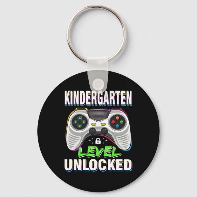 Första dagen Kindergarten-nivån upplåst till S Nyckelring (Framsida)