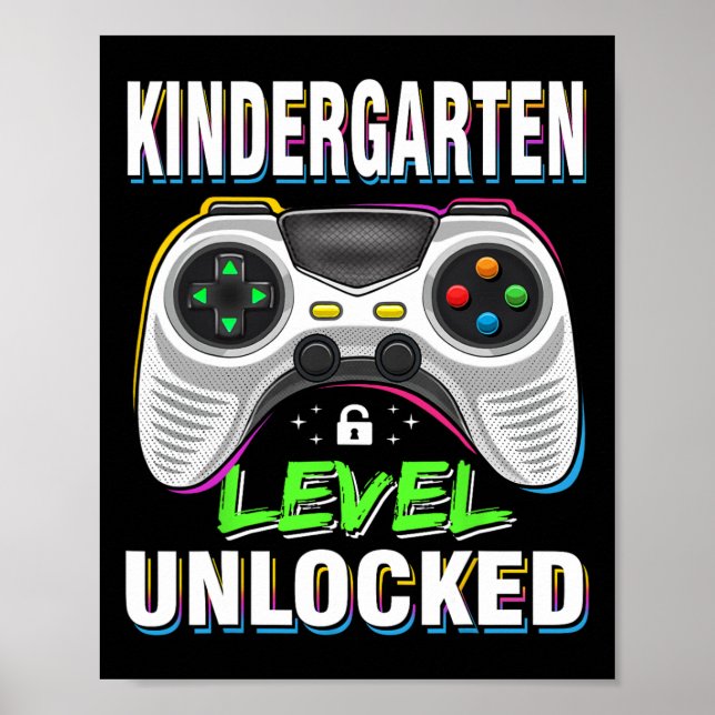 Första dagen Kindergarten-nivån upplåst till S Poster (Framsidan)