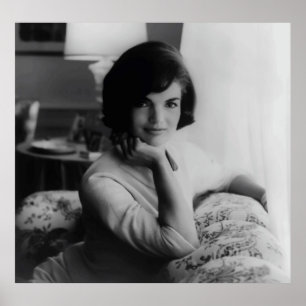 FÖRSTA DAM JACQUELINE KENNEDY 1961 POSTER