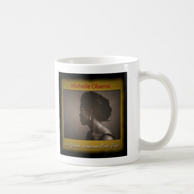 FÖRSTA DAM MICHELLE OBAMA KAFFEMUGG (Höger)