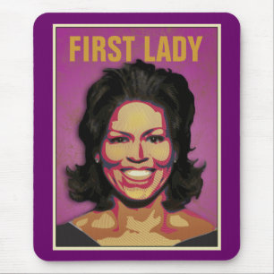 Första dam Michelle Obama Musmatta