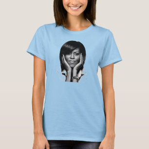 FÖRSTA DAM MICHELLE OBAMA T SHIRT