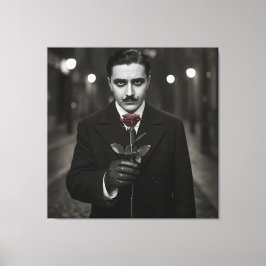 Första datum, 1920-talet, av Natasha Us Canvastryck