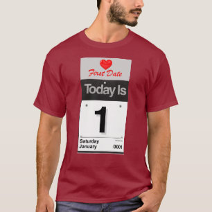 Första datum t shirt
