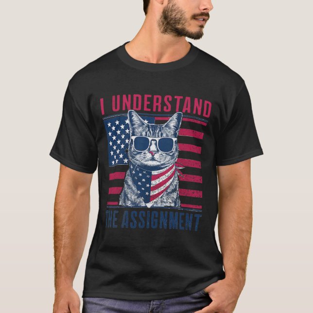 Förstå den chilenska kattan i Ignment Kamala Harri T Shirt (Framsida)