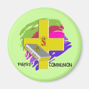 Första design för nattvardsgångGULDKOR Magnet