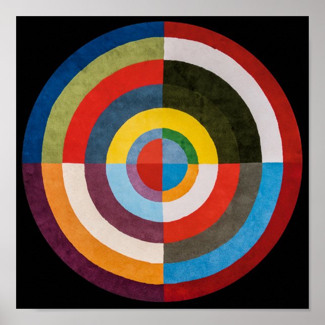Första disken | Robert Delaunay | Poster (Framsidan)