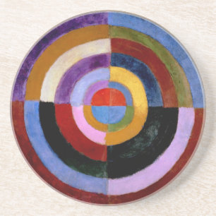 Första Disque av Robert Delaunay Underlägg Sandsten