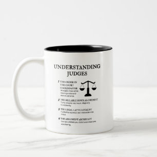 Förstå domare Två-Tonad mugg