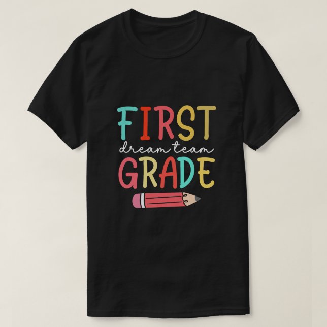 Första dreamteam klass t shirt (Design framsida)