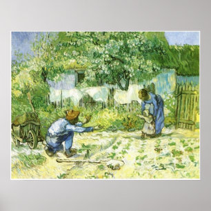 Första etappen 1890 Vincent van Gogh (1853-1890) Poster