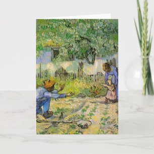 Första etappen (efter Millet) av Vincent van Gogh Kort