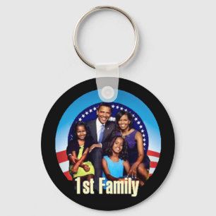 Första familj Keychain Nyckelring