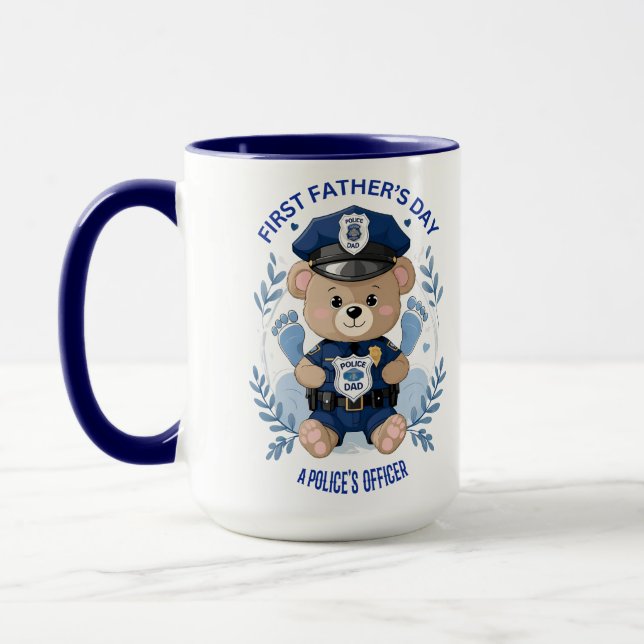 Första Far-dagen Mugg 💙 (Vänster)