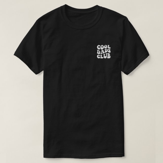 Första fars dag 2026 Coola Pappaklubben T Shirt (Design framsida)